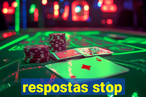 respostas stop